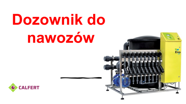 Dozownik do nawozów z komputerowym sterowaniem.